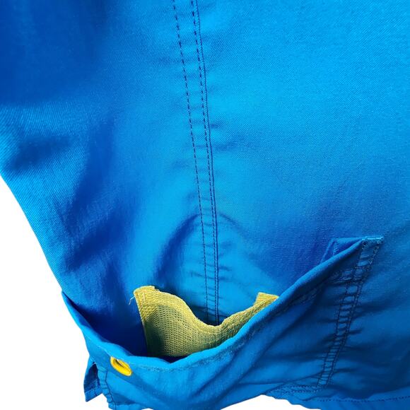 WonderWink Women's Vibrant Blue Scrub Set with Yellow Ties - Picture 3 of 11